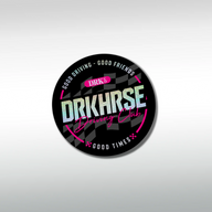 DRK- DRIVING CLUB GLITTER - STICKER