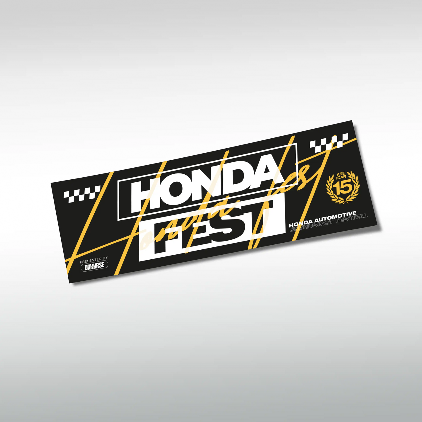 HF 15E EDITIONS - STICKER