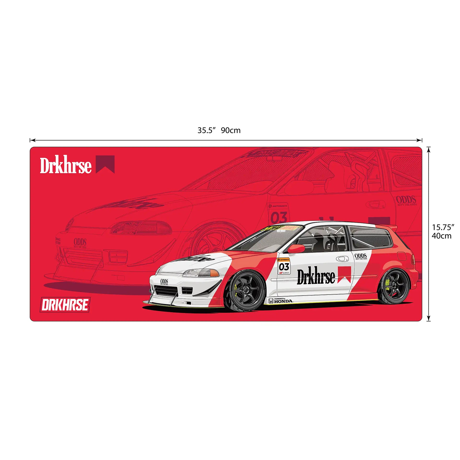 EG Civic Desk Mats Pad